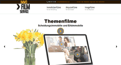 Desktop Screenshot of immofilmservice.de
